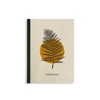 Vorderes Coverbild matabooks - Steifbroschur Dahara A6 – "Orange"