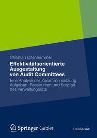 Vorderes Coverbild Effektivitätsorientierte Ausgestaltung von Audit Committees