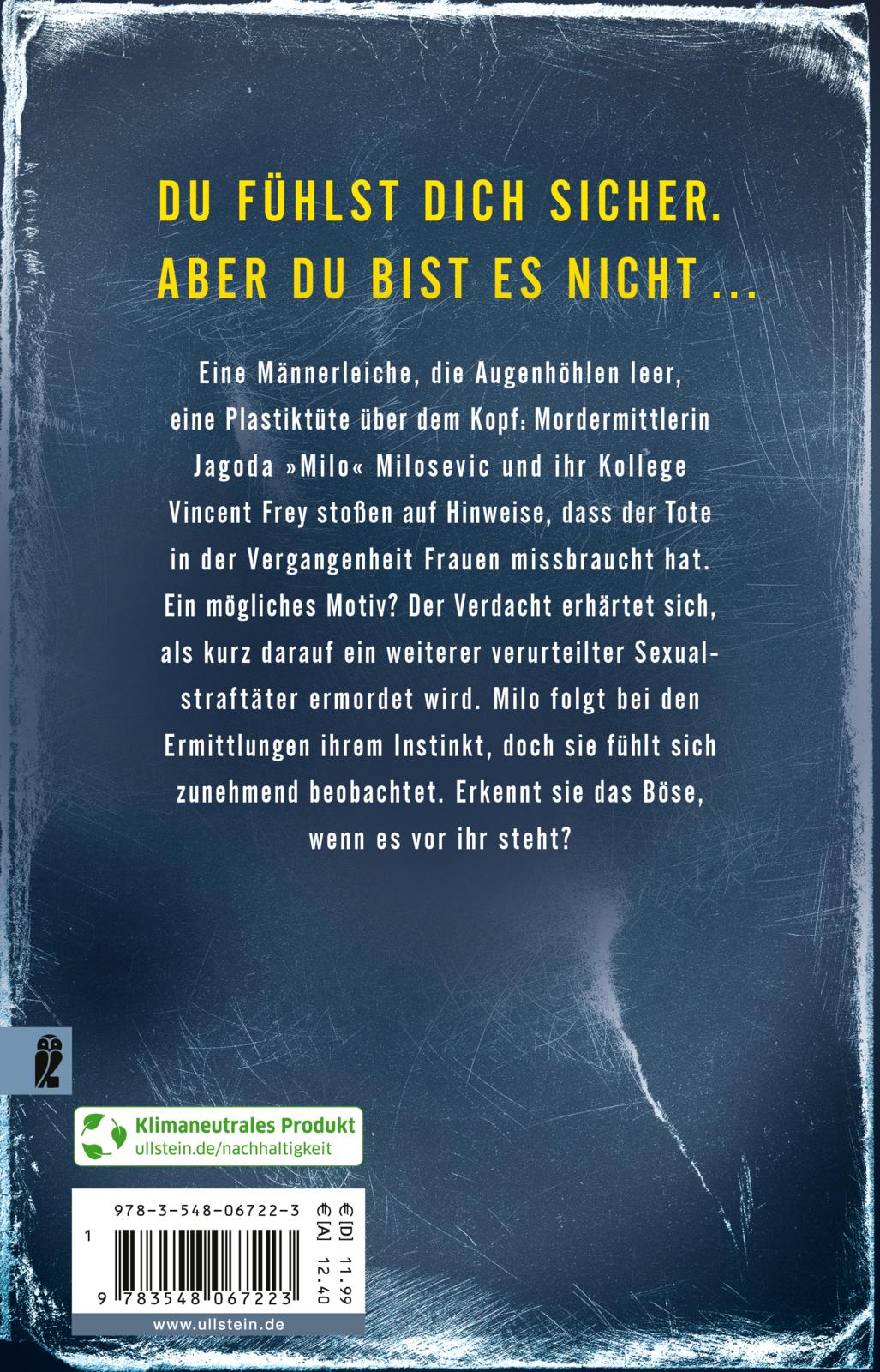 Rückseitencover Stigma (Milosevic und Frey ermitteln 1)