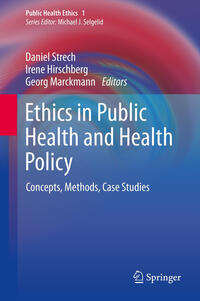 Vorderes Coverbild Ethics in Public Health and Health Policy