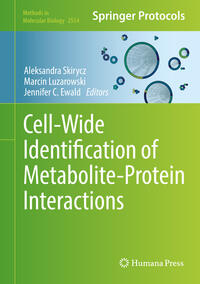 Vorderes Coverbild Cell-Wide Identification of Metabolite-Protein Interactions