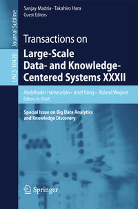 Vorderes Coverbild Transactions on Large-Scale Data- and Knowledge-Centered Systems XXXII