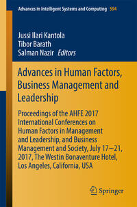 Vorderes Coverbild Advances in Human Factors, Business Management and Leadership