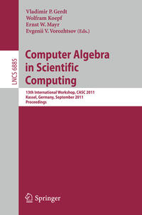 Vorderes Coverbild Computer Algebra in Scientific Computing