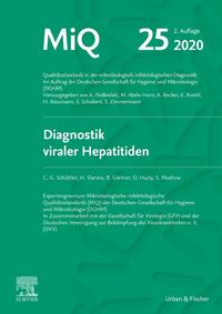 Vorderes Coverbild MIQ Heft 25 Diagnostik viraler Hapatitiden