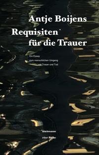 Vorderes Coverbild Requisiten für die Trauer