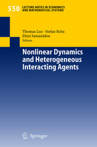 Vorderes Coverbild Nonlinear Dynamics and Heterogeneous Interacting Agents