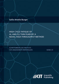 Vorderes Coverbild High Cycle Fatigue of Al and Cu Thin Films by a Novel High-Throughput Method