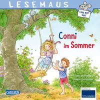 Vorderes Coverbild LESEMAUS 42: Conni im Sommer