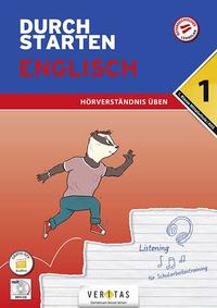 Vorderes Coverbild Durchstarten Englisch 1. Klasse Mittelschule/AHS Hörverständnis üben (mit Audio-CD)