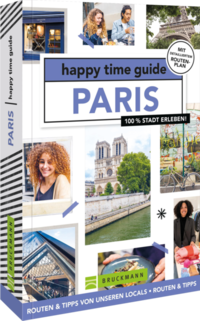 Vorderes Coverbild happy time guide Paris