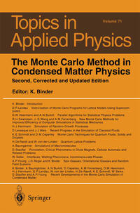 Vorderes Coverbild The Monte Carlo Method in Condensed Matter Physics