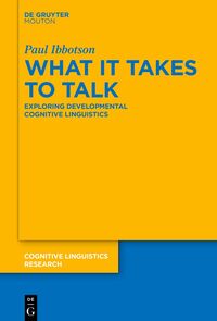 Vorderes Coverbild What it Takes to Talk