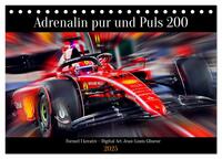 Vorderes Coverbild Adrenalin pur und Puls 200 (Tischkalender 2025 DIN A5 quer), CALVENDO Monatskalender
