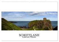 Vorderes Coverbild Schottland - Land am Wasser (Wandkalender 2025 DIN A2 quer), CALVENDO Monatskalender