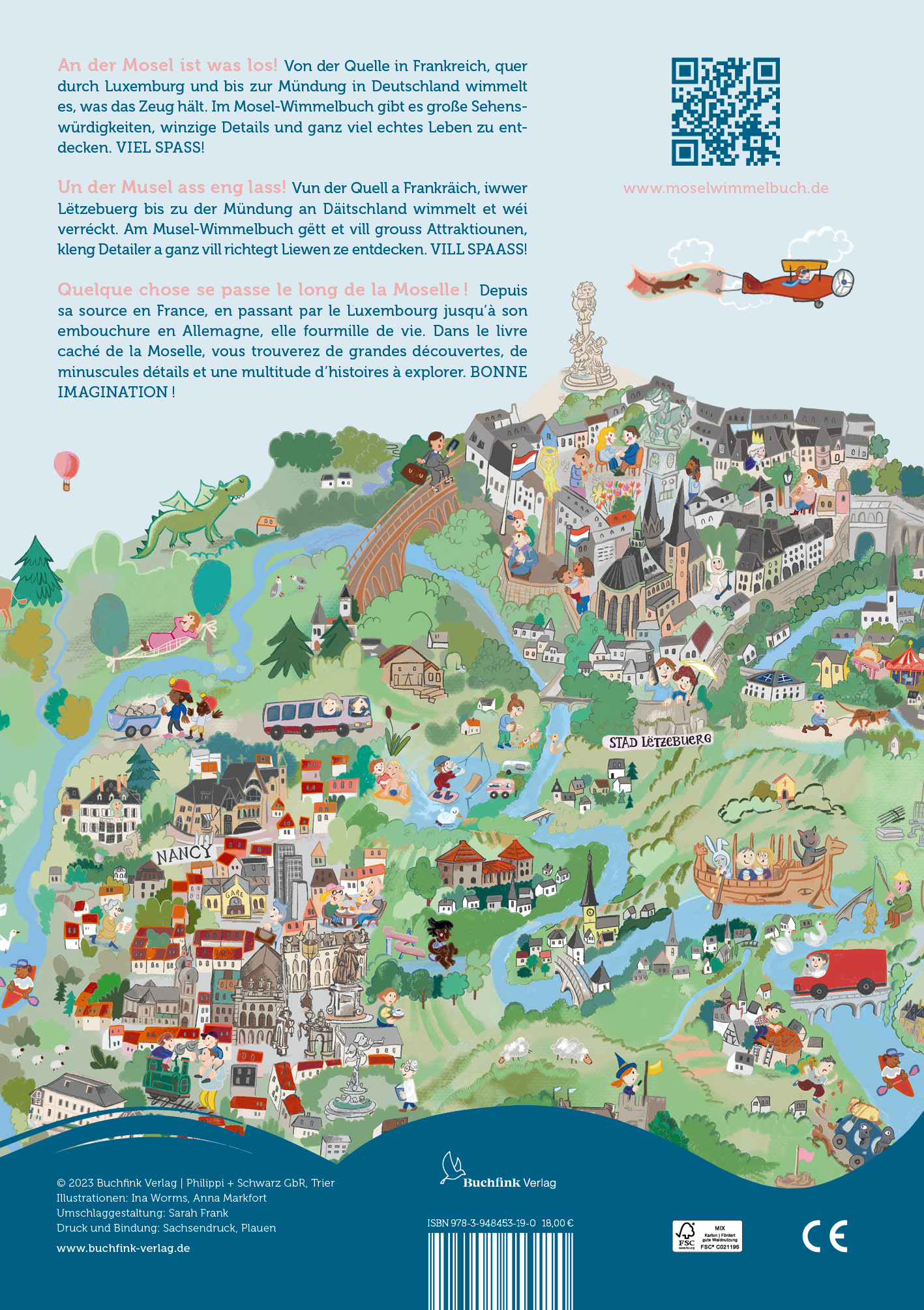 Rückseitencover Unser Mosel-Wimmelbuch