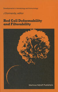 Vorderes Coverbild Red Cell Deformability and Filterability