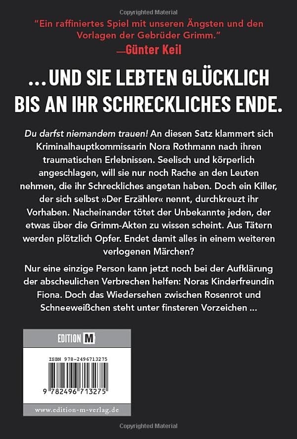 Rückseitencover Schneeweißchen stirbt