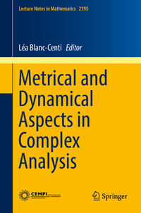 Vorderes Coverbild Metrical and Dynamical Aspects in Complex Analysis
