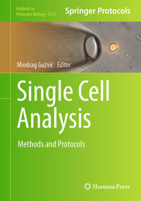 Vorderes Coverbild Single Cell Analysis