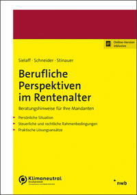 Vorderes Coverbild Berufliche Perspektiven im Rentenalter