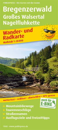 Vorderes Coverbild Bregenzerwald, Großes Walsertal, Nagelfluhkette
