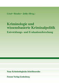 Vorderes Coverbild Kriminologie und wissensbasierte Kriminalpolitik