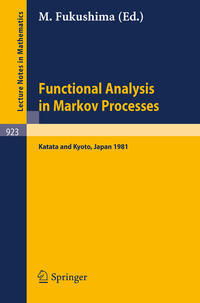 Vorderes Coverbild Functional Analysis in Markov Processes