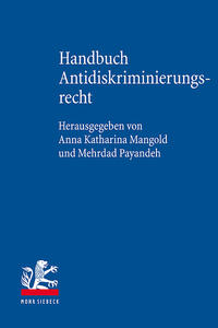 Vorderes Coverbild Handbuch Antidiskriminierungsrecht