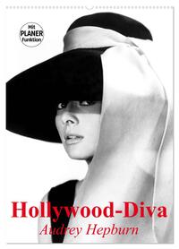 Vorderes Coverbild Hollywood-Diva. Audrey Hepburn (Wandkalender 2026 DIN A2 hoch), CALVENDO Monatskalender