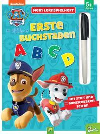 Vorderes Coverbild Mein Lernspielheft PAW Patrol Erste Buchstaben