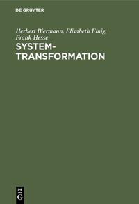 Vorderes Coverbild System-Transformation