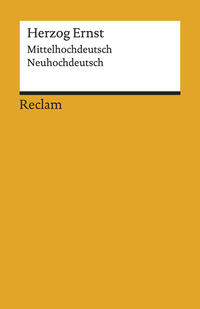 Vorderes Coverbild Herzog Ernst. Mittelhochdeutsch/Neuhochdeutsch