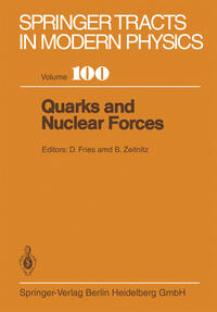 Vorderes Coverbild Quarks and Nuclear Forces