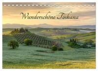 Vorderes Coverbild Wunderschöne Toskana (Tischkalender 2025 DIN A5 quer), CALVENDO Monatskalender