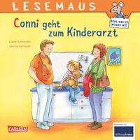 Vorderes Coverbild LESEMAUS 132: Conni geht zum Kinderarzt