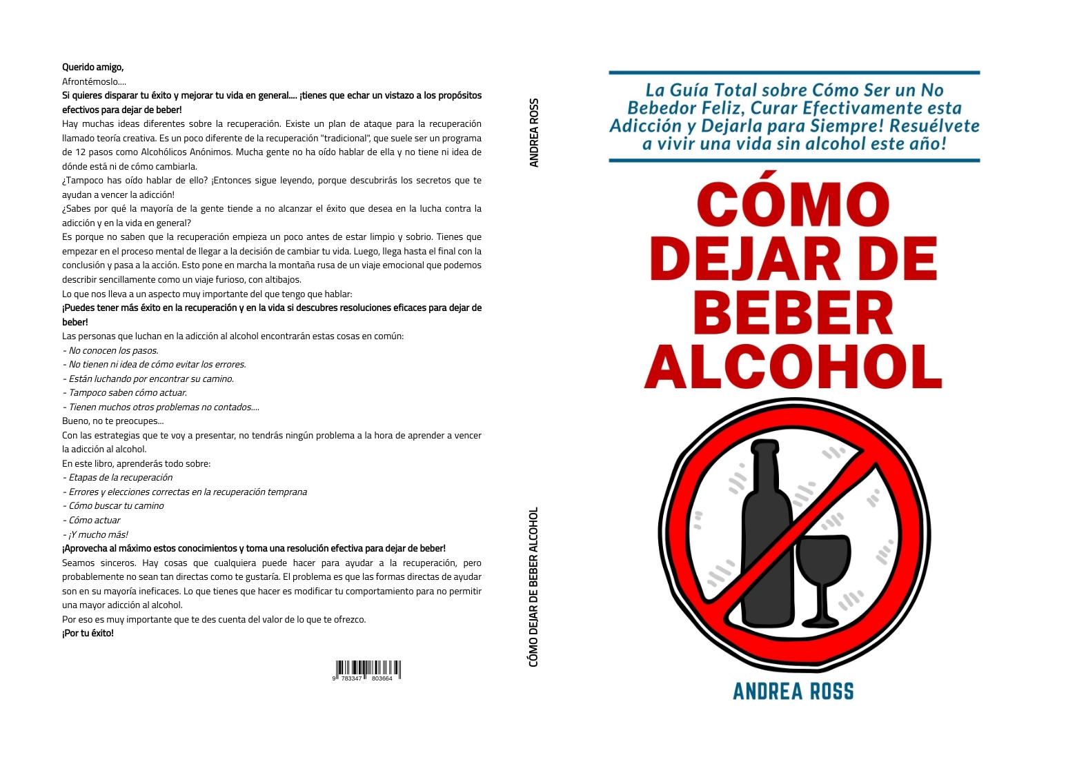 Gesamtes Coverbild Cómo dejar de beber alcohol