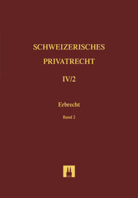 Vorderes Coverbild Erbrecht Band IV/1 und IV/2: Kombi / Bd. IV/2: Erbrecht