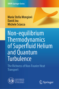 Vorderes Coverbild Non-equilibrium Thermodynamics of Superfluid Helium and Quantum Turbulence