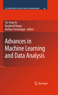 Vorderes Coverbild Advances in Machine Learning and Data Analysis