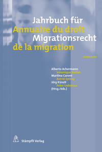Vorderes Coverbild Jahrbuch für Migrationsrecht 2020/2021 Annuaire du droit de la migration 2020/2021