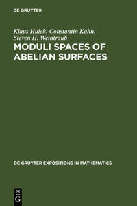 Vorderes Coverbild Moduli Spaces of Abelian Surfaces