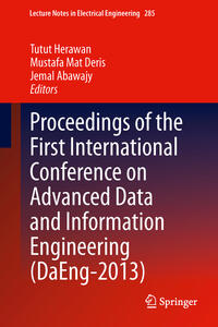 Vorderes Coverbild Proceedings of the First International Conference on Advanced Data and Information Engineering (DaEng-2013)