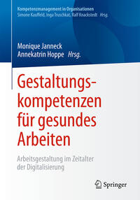 Vorderes Coverbild Gestaltungskompetenzen für gesundes Arbeiten