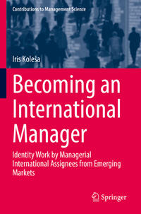 Vorderes Coverbild Becoming an International Manager