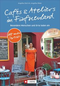 Vorderes Coverbild Cafés und Ateliers im Fünfseenland