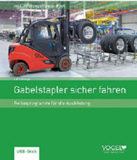 Vorderes Coverbild Gabelstapler sicher fahren