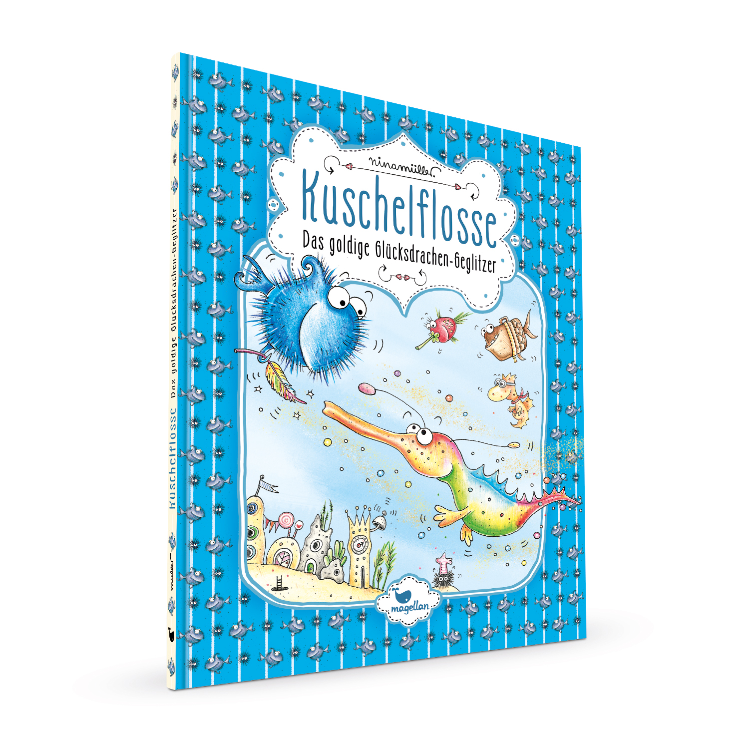 Anderes Coverbild Kuschelflosse - Das goldige Glücksdrachen-Geglitzer