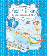 Vorderes Coverbild Kuschelflosse - Das goldige Glücksdrachen-Geglitzer
