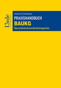 Vorderes Coverbild Praxishandbuch BauKG